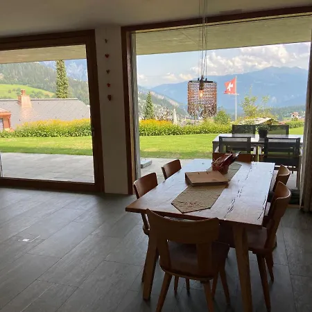 Casa Admisa, Spektakulaere Aussicht, In And Out, Hochwertige Einrichtung, Valserstein Und Eiche Apartamento