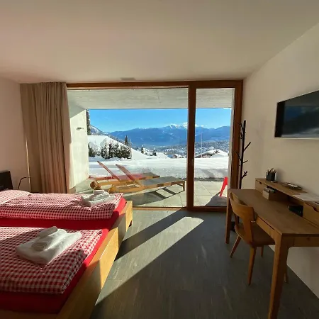 Casa Admisa, Spektakulaere Aussicht, In And Out, Hochwertige Einrichtung, Valserstein Und Eiche * Flims
