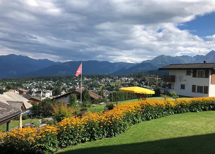 Casa Admisa, Spektakulaere Aussicht, In And Out, Hochwertige Einrichtung, Valserstein Und Eiche Daire *