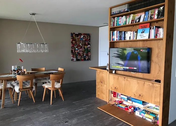 Appartement Casa Admisa, Spektakulaere Aussicht, In And Out, Hochwertige Einrichtung, Valserstein Und Eiche *