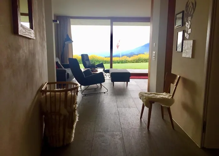 Casa Admisa, Spektakulaere Aussicht, In And Out, Hochwertige Einrichtung, Valserstein Und Eiche *