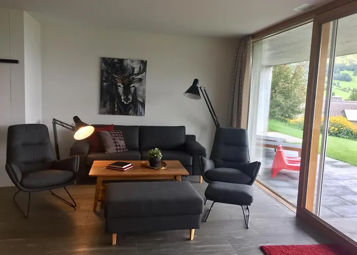 شقة Casa Admisa, Spektakulaere Aussicht, In And Out, Hochwertige Einrichtung, Valserstein Und Eiche فيلمز