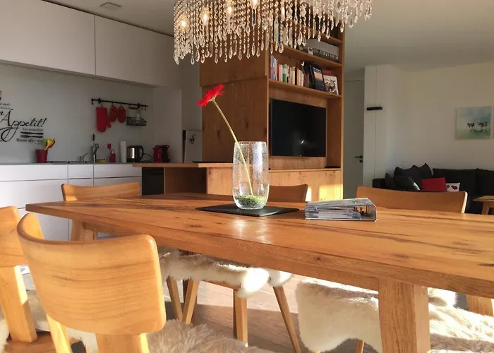 Casa Admisa, Spektakulaere Aussicht, In And Out, Hochwertige Einrichtung, Valserstein Und Eiche Apartament